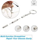 4 Pcs Eyeglass Straps - Sunglasses String Holder Strap - Leather Glasses Chai   