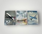 Delta Pilot Trading Card Bundle Boeing B757 B767 Airline Set Of 3 New Excellent