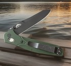 Benchmade Osborne 940 Dark Green Black Blade New W  Pouch Manuel