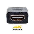 Micro Hdmi Male To Standard Hdmi Female Adapter Hdtv 4k 1080p 3d