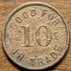 Sparks  Nevada Nv Il Trovatore Hotel G  D  Gori Rare R9 Good For 10   Trade Token
