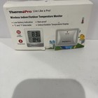 Thermopro Tp49 Digital Hygrometer Indoor Thermometer Humidity Meter Room White