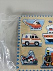 Melissa   Doug Multicolor Wooden Sound Puzzle Transportation Vehicles 8-piece