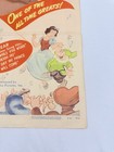 1951 Snow White And The Seven Dwarfs Original 14x36    Movie Poster Walt Disney