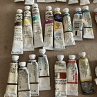 Vintage Winsor   Newton Watercolor Paint Tubes Lot Of 38