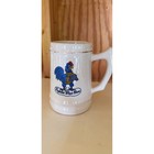 Vintage University Of Delaware Fightin Blue Hens Beer Stein Mug