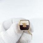 Celine Authentic Business Tie Pin Tie Tack Logo Multicolor Men s Used No Box