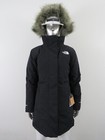 Nwt Womens The North Face Arctic Parka Down Warm Winter Jacket - Black   Blonde