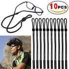 10pack Neck Strap Sport Sunglass Eyeglass Read Glasses Cord Lanyard Holder Black