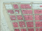 Vintage 1934 World Trade Center Site Manhattan New York City   Bromley Land Map 
