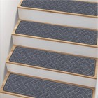 15 Pack 8  x 30  Non Slip Stair Treads For Wooden Steps  Carpet Stair Treads