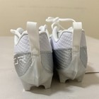Nike Vapor Edge Speed 360 2 Football Cleats Men 10 5 White Silver Da5455-102 New