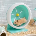 7 Inch Silent Hamster Exercise Wheel With Stand Small Pet Running Wheel