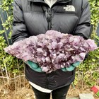 5 8lb Natural Amethyst Geode Quartz Cluster Crystal Specimen Healing