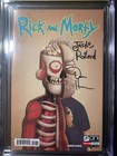 Justin Roiland Dan Harmon Signed Rick And Morty Comic   50 Cgc 9 Variant Rare