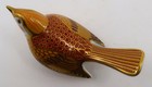 Royal Crown Derby Nightingale Bird Signed 2005 Porcelain Paperweight Figurine 5 
