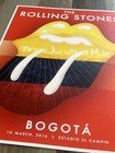 Rolling Stones Lithograph Bogota Colombia Estadio El Campin 2016 Tour Poster Art