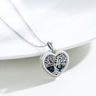 Tree Of Life Locket Necklace In Sterling Silver With Picture Holder  Featurin   