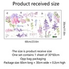 Wall Sticker Decal Decor Decoration Floral Flowers Home Plants Sticker