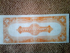 1922  50 Fifty Dollar Large-size Banknote  Crisp  Very Nice  F   vf  Gold Seal