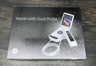 Ge Vscan Portable Dual Head Ultrasound Probe V-scan Gm000310 With Accessories