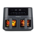 8 4 Qt  Dual Basket Digital Air Fryer Grey