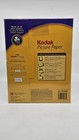 Kodak 25 Sheets Soft Gloss Picture Photo Paper - 8 1 2  X 11  New