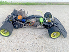 Vintage Serpent Viper 990 Nitro Rc Car With Dynamite Engine For Parts