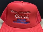 Vintage Coors Melling Racing Bill Elliott Red Trucker Mesh Hat Cap Nwot