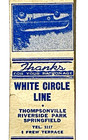 Rare 1940 s Thompsonville  Riverside Park  Springfield Il- White Circle Bus Line