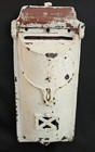 Antique Cast Iron Mailbox Wall Mount Standard Model H2