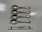 1847 Rogers Bros A1 Silverplate Spoons Set Of 4 Vintage Ornate Pattern