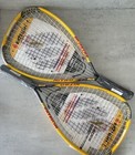 2 Ektelon Power Fan Nitro Level 900 Racquetball Racquets Long Body New W  Tags