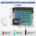 Setpower Pt55 Car Refrigerator Dual Zone Portable Freezer Fridge Electric Cooler