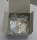 Porsche 75th Anniversary Pca  Rennsport Reunion 7 Grille Badge - 1 Of  2 000
