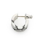 Garni - Single Thorn Covered Earring Made In Japan - Sterling Silver 925