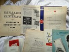 Vintage Studabaker Sales Dealership Ephemera Brochures 