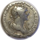98-117 Ad Roman Trajan Providentia Silver Ar Denarius
