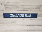 Vintage Rare Double Sided Sunbeam Bread Door Push Call Again Sign Advertising 