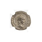 Rare Roman Silver Denarius Of Elagabalus  ad 218-222  - Ngc  ch-xf  Certified