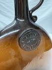 Antique 1850 s Amber Handled Whiskey Bottle Seal   ambrosial Bm   Eaw   Co  