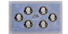 2009 S Proof Territories Quarter Set - No Box Or Coa 6 Coins