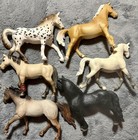  6 Schleich Horse Model Lot Of 6 Figurines Free Shipping