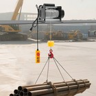 400kg 881lbs Electric Hoist Winch Wired Electric Lifting Hoist   Remote Control