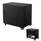 Outdoor Dining Cart Cover outdoor Prep Table Cover With Split 