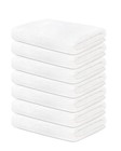 Zuperia 7-pack White Bath Towels - 30  X 54  - Ultra Soft 100  Cotton Large B   