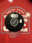 Michael Rasmussen Autographed Detroit Red Wings Signed Hockey Puck - D1