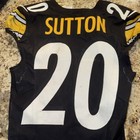 Pittsburgh Steelers Cameron Sutton Game Used worn Jersey 2023 38 4 Un Laundered