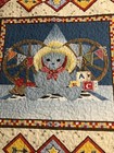 New Handmade Cowboy Teddy Bear Baby Quilt 49 X 41 Inches Western Crib Toddler