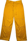 Vintage Dickies Double Knee Cell Phone Work Pant Men s 42 X 32 Gold Yellow 85283